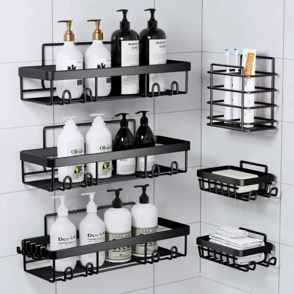 Shower caddy shelf