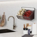 metal wire storage rack