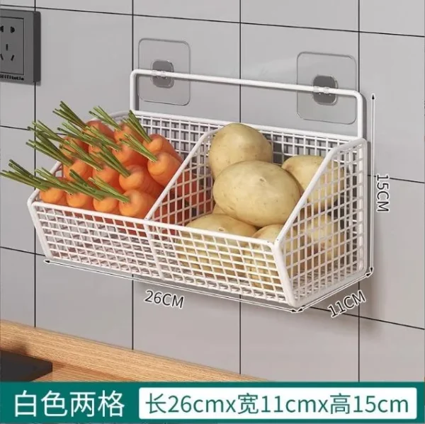 vegetable wall rack