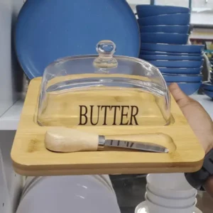 Glass Butter Dish
