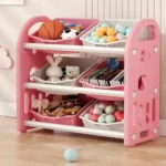 Baby toy storage cabinet