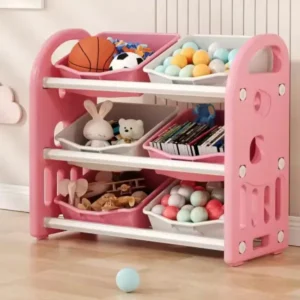 Baby toy storage cabinet