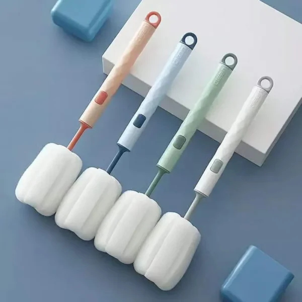 Baby bottle cleaning sponge