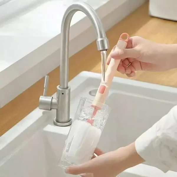 Long handle cleaning brush