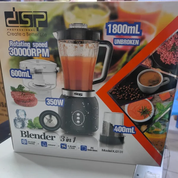 Meat grinder and blender combo