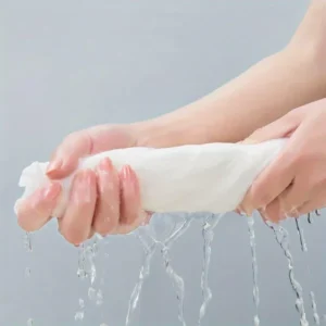 Compressed travel towel
