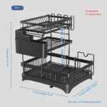 3-layer dish drying rack