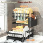 rotatable dish rack