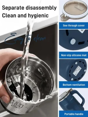 Multifunctional food grinder