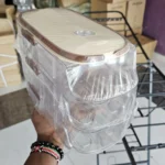 Stackable egg storage box