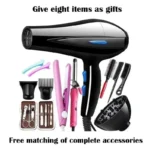 Blow dry set with accessories