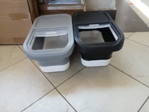 Collapsible cereal container