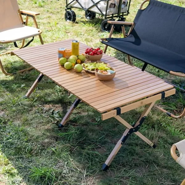 Outdoor dining set with storage box
