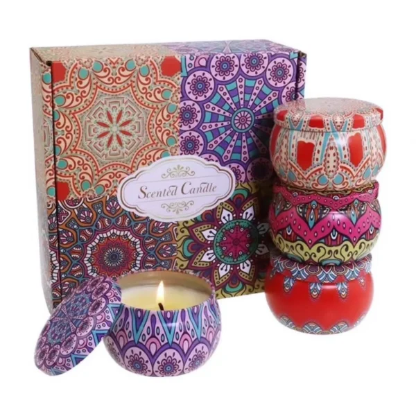 Soy wax scented candles