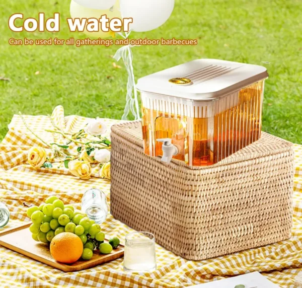 Large capacity water pitcher