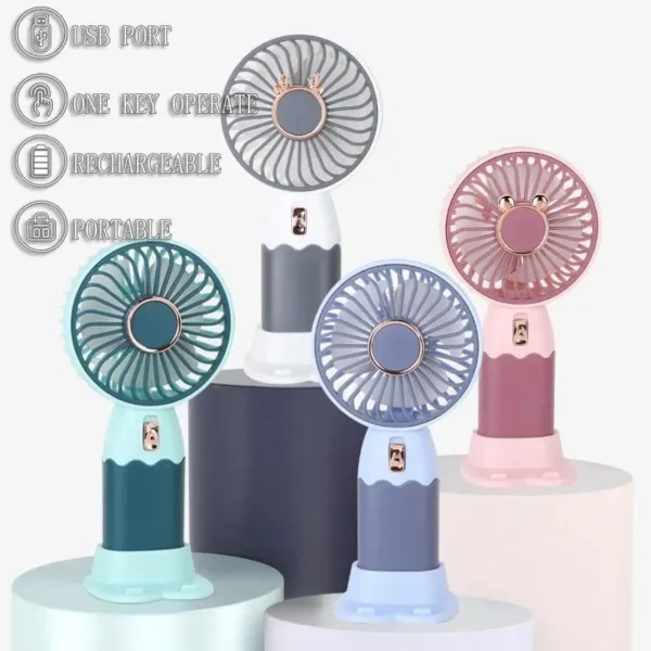 rechargeable mini fan