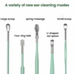 Reusable ear cleaning tools