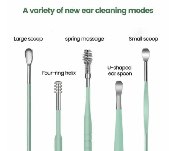 Reusable ear cleaning tools