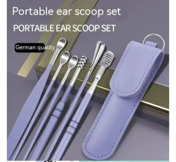 steel ear pick tool set