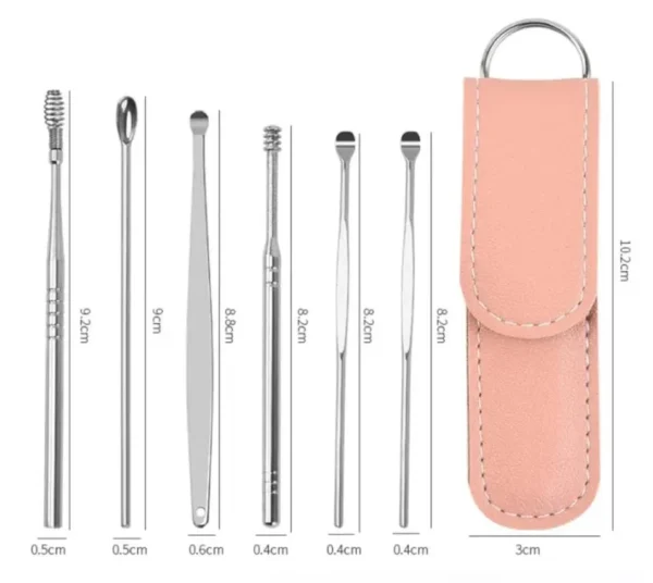Earwax remover tool set