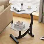 Double layer bedside table