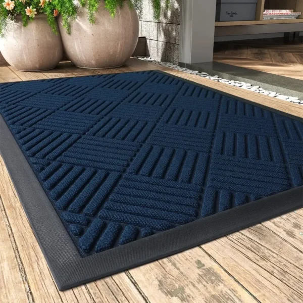 mud-absorbing doormat
