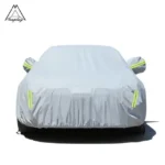 universal car cover with reflective stripes