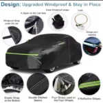 waterproof car cover with fleece
