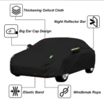 anti-scratch grey car cover
