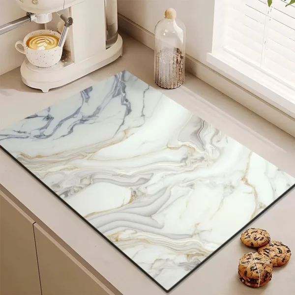 New Marble Kitchen Drain Mat