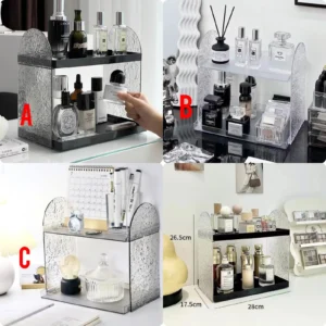 2Tier Acrylic Storage Rack