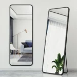 Rectangular floor mirror