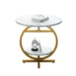 Marble effect coffee table
