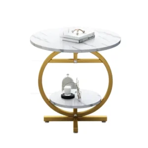 Marble effect coffee table
