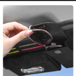 Car sun visor organizer
