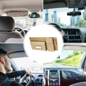 PU leather visor storage