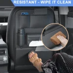 Leather car storage bag