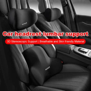 Car headrest and lumbar support
