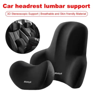Memory foam car pillow