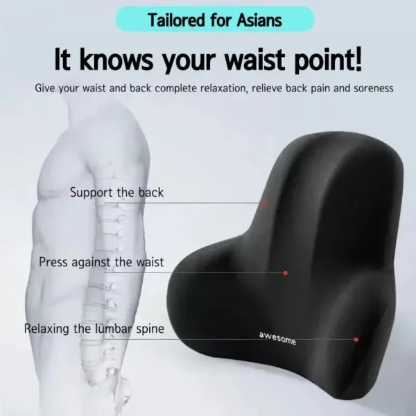 Ergonomic car cushion