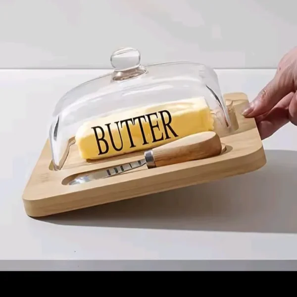 Glass Butter Dish