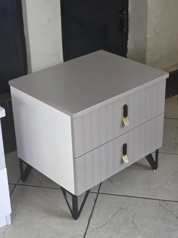 Nordic Minimalist Night Table with Drawers