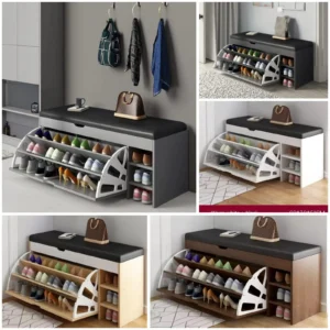 Flip Bucket Shoe Cabinet