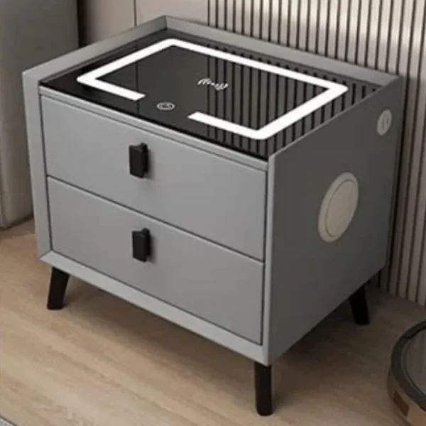 Smart Bedside Table Cabinet