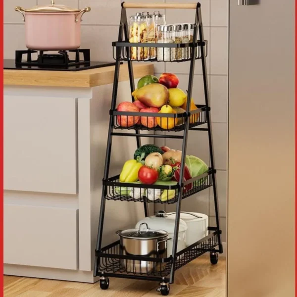 4-layer multifunctional rack