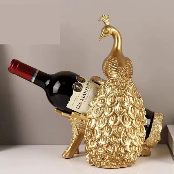 Peacock Luxury Wine Rack