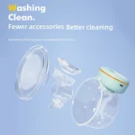 Hands-free wireless breast pump