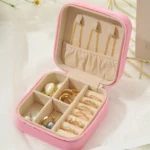 Compact jewelry box for travel