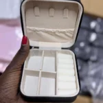 Travel ring and earring case