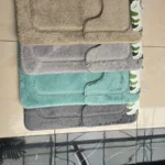 Soft toilet mats set